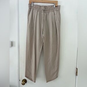 Anthropologie Leifnotes Women's Cropped Pants 10 cotton/modal/rayon blend (X111)